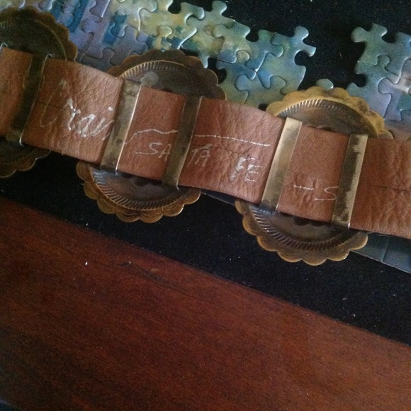 NWT patina jeweled concho belt - Picture 5 of 6